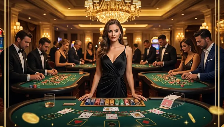 Overview of an online poker table at gbet casino